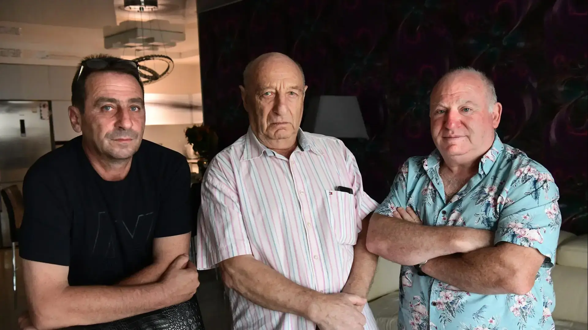 נחום, האלמן של קלרה רבין ובניה אלכס וגנאדי נחום, האלמן של קלרה רבין ובניה אלכס וגנאדי