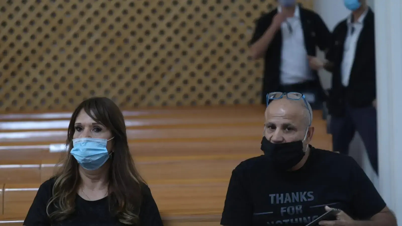הוריה של תהילה בערעור רוצח תהילה נגר, ראיד רושרוש, על גזר דינו, ביהמ"ש העליון, 2 ביולי 2020 הוריה של תהילה בערעור רוצח תהילה נגר, ראיד רושרוש, על גזר דינו, ביהמ"ש העליון, 2 ביולי 2020