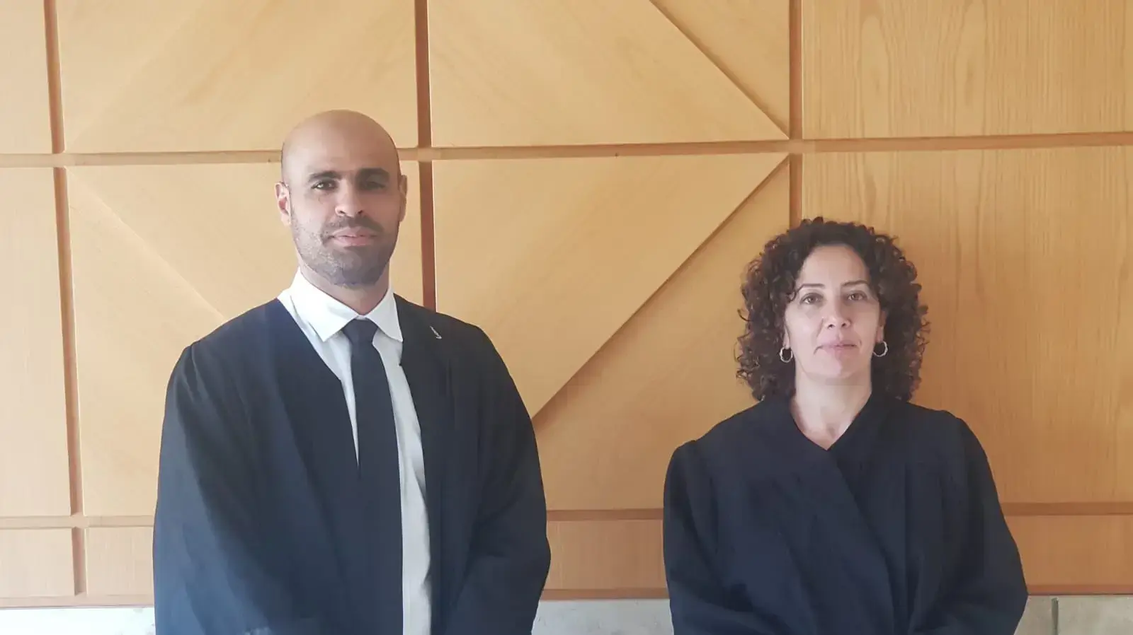 עוד קרן ממן ועו״ד אלעד בלעיש מהסניגוריה הציבורית, משפטו של שמואל בן אבו, בימ"ש מחוזי נצרת עוד קרן ממן ועו״ד אלעד בלעיש מהסניגוריה הציבורית, משפטו של שמואל בן אבו, בימ"ש מחוזי נצרת