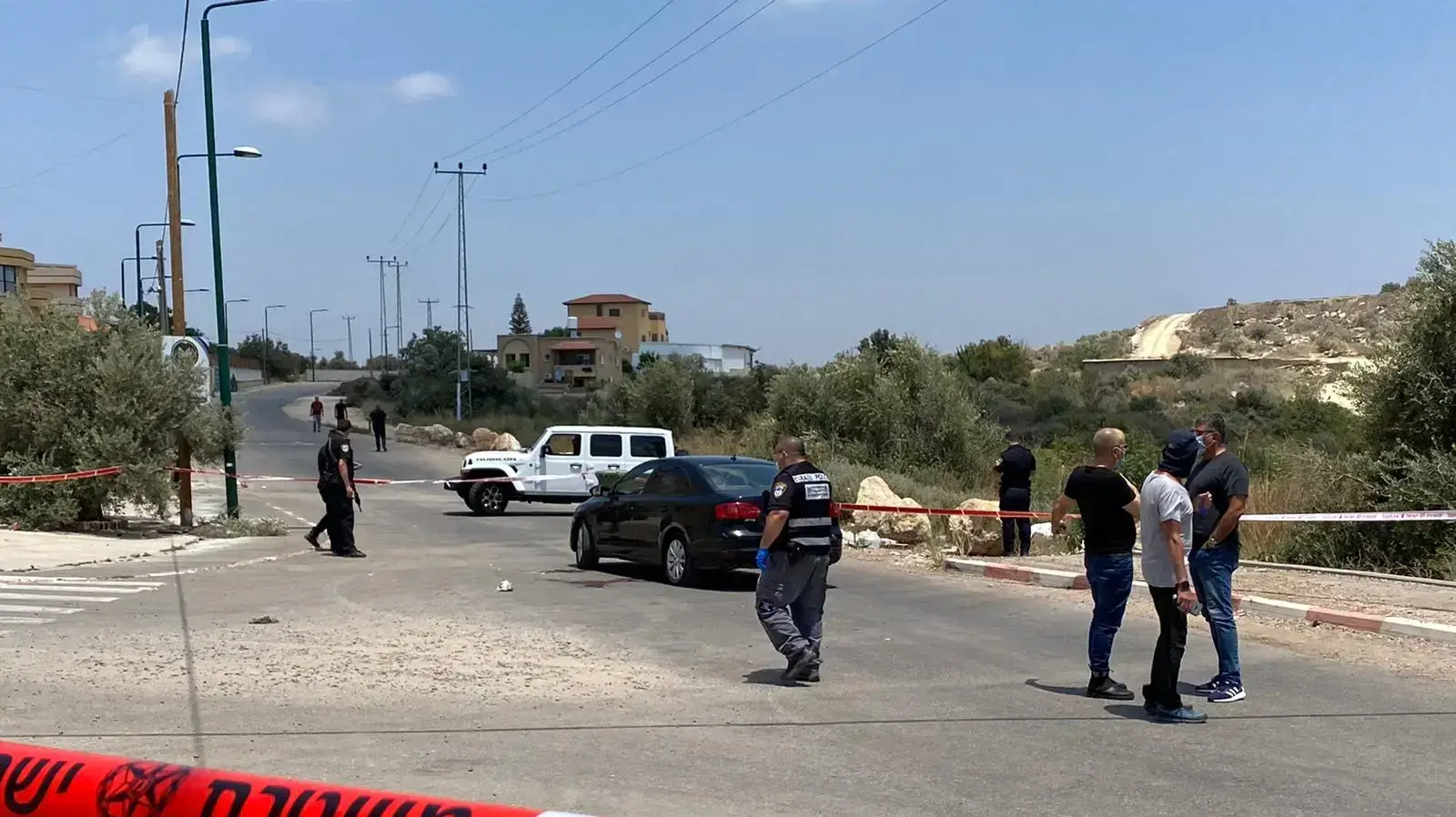 זירת החשד לרצח בזמר 7 ביויל 2020 זירת החשד לרצח בזמר 7 ביויל 2020