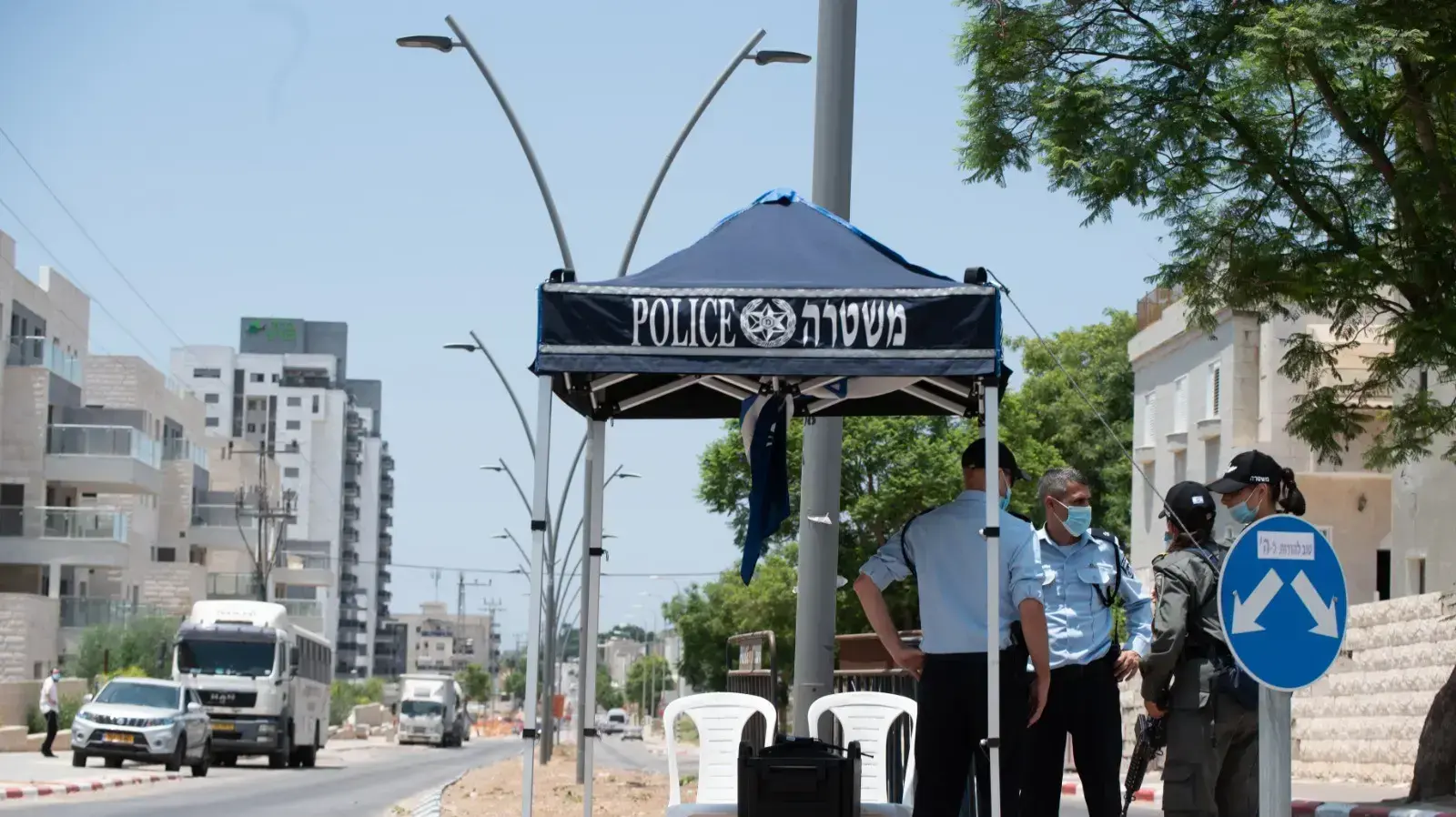 סגר בשכונת רוטנר בקרית מלאכי, 10 ביולי 2020 סגר בשכונת רוטנר בקרית מלאכי, 10 ביולי 2020
