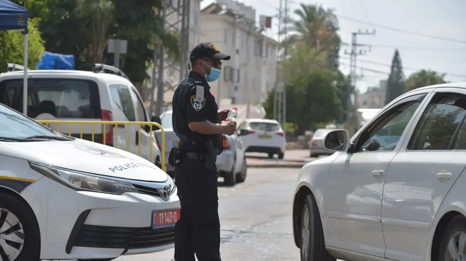 סגר בשכונת עמישב, רמלה, 10 ביולי 2020