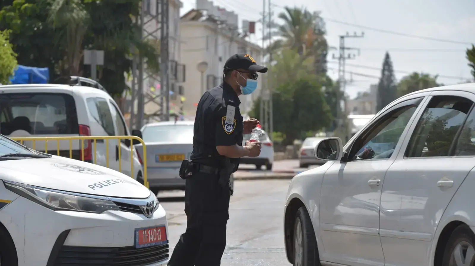 סגר בשכונת עמישב, רמלה, 10 ביולי 2020 סגר בשכונת עמישב, רמלה, 10 ביולי 2020