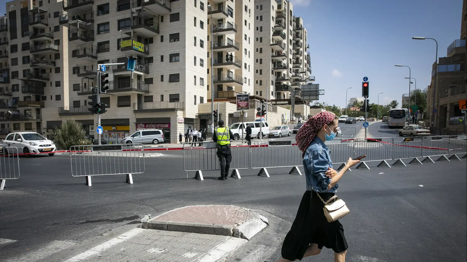 סגר בשכונות רוממה וקריית בעלז, ירושלים, 10 ביולי 2020 סגר בשכונות רוממה וקריית בעלז, ירושלים, 10 ביולי 2020