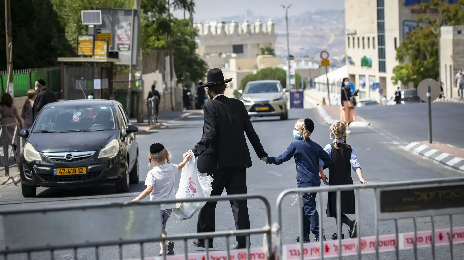 סגר בשכונות רוממה וקריית בעלז, ירושלים, 10 ביולי 2020