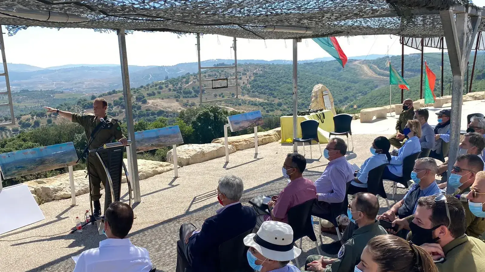 סיור 12 שגרירים ודיפלומטים זרים בגבול הצפון ובמנהרת טרור של חיזבאללה לקראת חידוש מנדט יוניפי"ל בגבול ישראל-לבנון. 10 ביולי 2020 סיור 12 שגרירים ודיפלומטים זרים בגבול הצפון ובמנהרת טרור של חיזבאללה לקראת חידוש מנדט יוניפי"ל בגבול ישראל-לבנון. 10 ביולי 2020