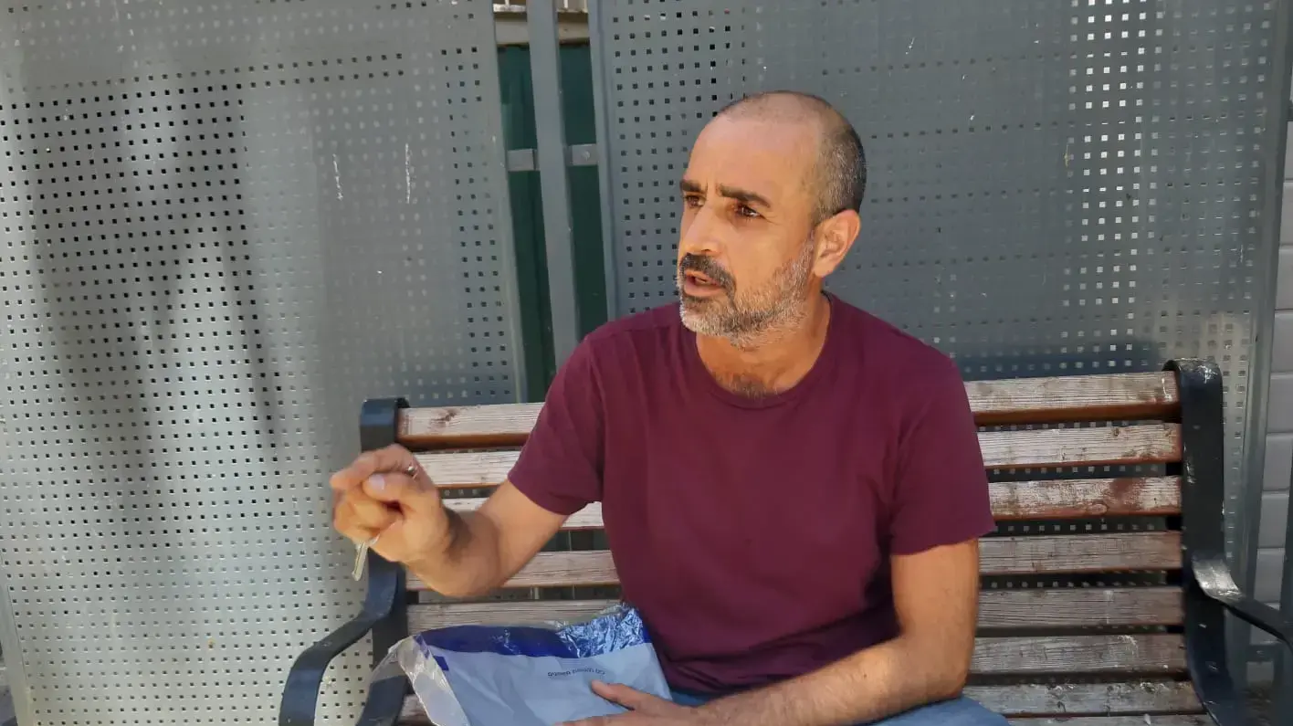 יגאל רמבם, בתום דיון בהארכת מעצרו במסגרת מעצר החשודים בהפרות סדר בהפגנה מול בית רה"מ, שלום, ירושלים 15 ביולי 2020 יגאל רמבם, בתום דיון בהארכת מעצרו במסגרת מעצר החשודים בהפרות סדר בהפגנה מול בית רה"מ, שלום, ירושלים 15 ביולי 2020