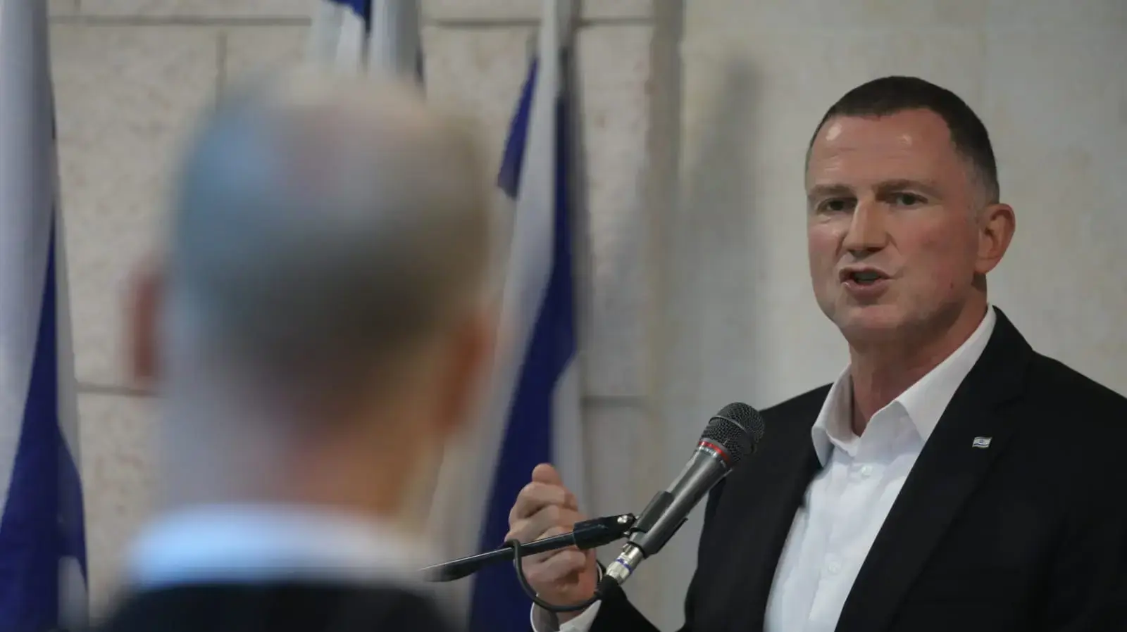 תדרוך שר הבריאות יולי אדלשטיין, בית החולים הדסה, 15 ביולי 2020 תדרוך שר הבריאות יולי אדלשטיין, בית החולים הדסה, 15 ביולי 2020