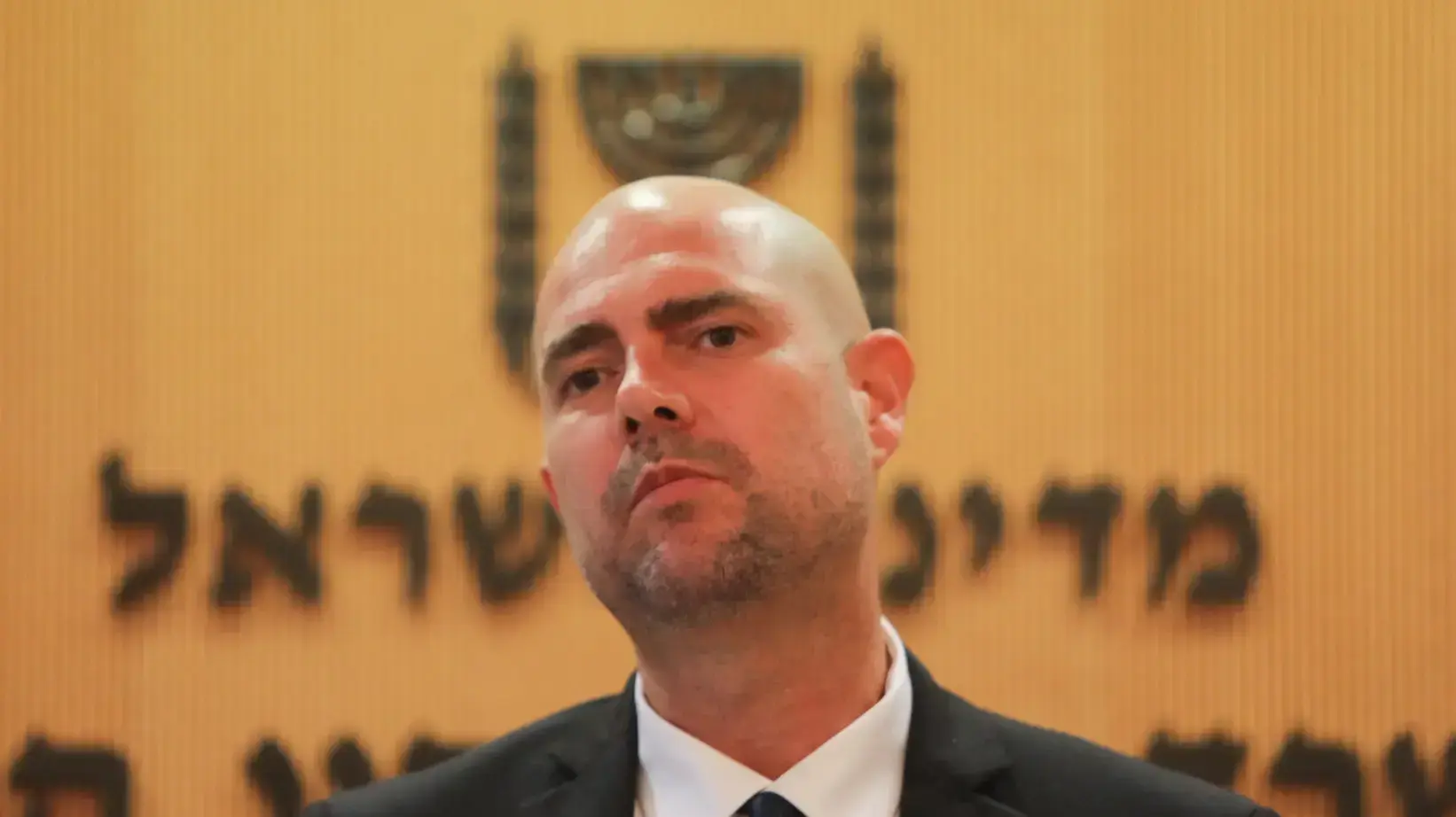 השר לביטחון הפנים אמיר אוחנה במסע"ת בעקבות ההפגנות והמחאות, ירושלים, 15 ביולי 2020