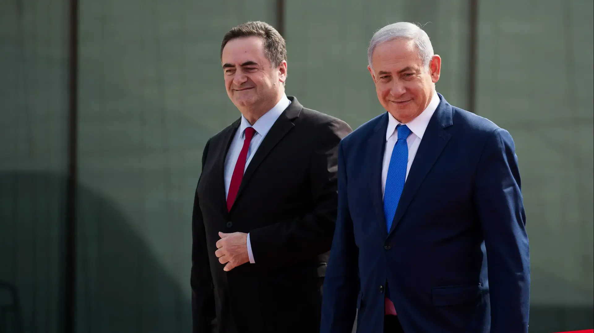 ראש הממשלה בנימין נתניהו והשר ישראל כץ בטקס הפתיחה הרשמי של שדה התעופה החדש רמון ליד אילת. 21 בינואר 2019 ראש הממשלה בנימין נתניהו והשר ישראל כץ בטקס הפתיחה הרשמי של שדה התעופה החדש רמון ליד אילת. 21 בינואר 2019