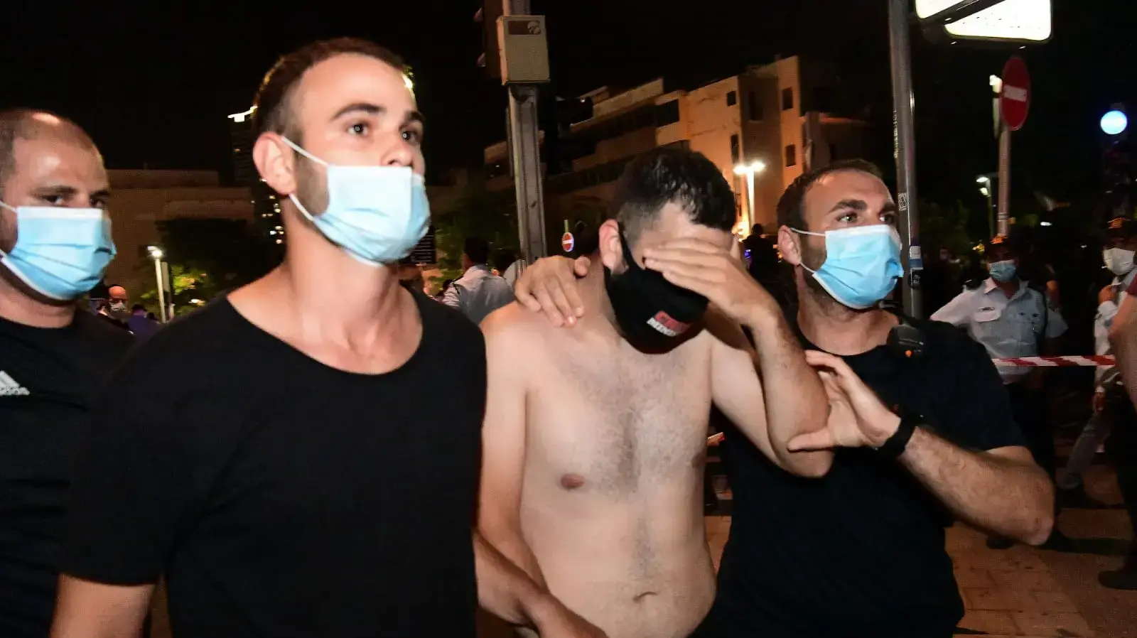 עצור במחאה בתל אביב, 19 ביולי 2020 עצור במחאה בתל אביב, 19 ביולי 2020