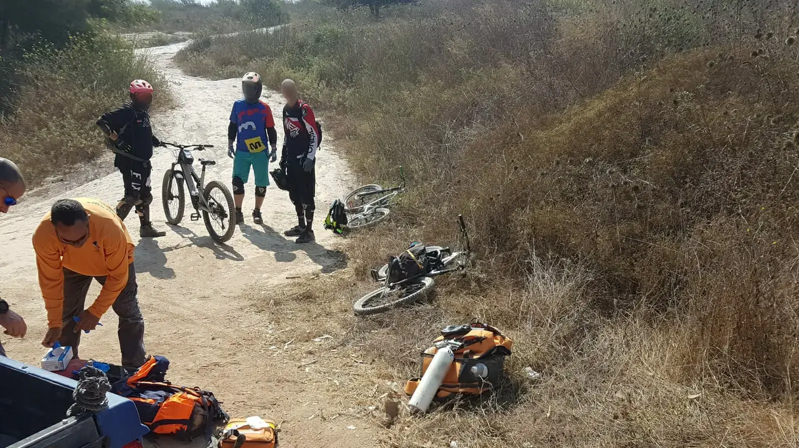 בן 45 נפצע קשה בהתהפכות אופניים בסמוך ליער עין השופט בן 45 נפצע קשה בהתהפכות אופניים בסמוך ליער עין השופט