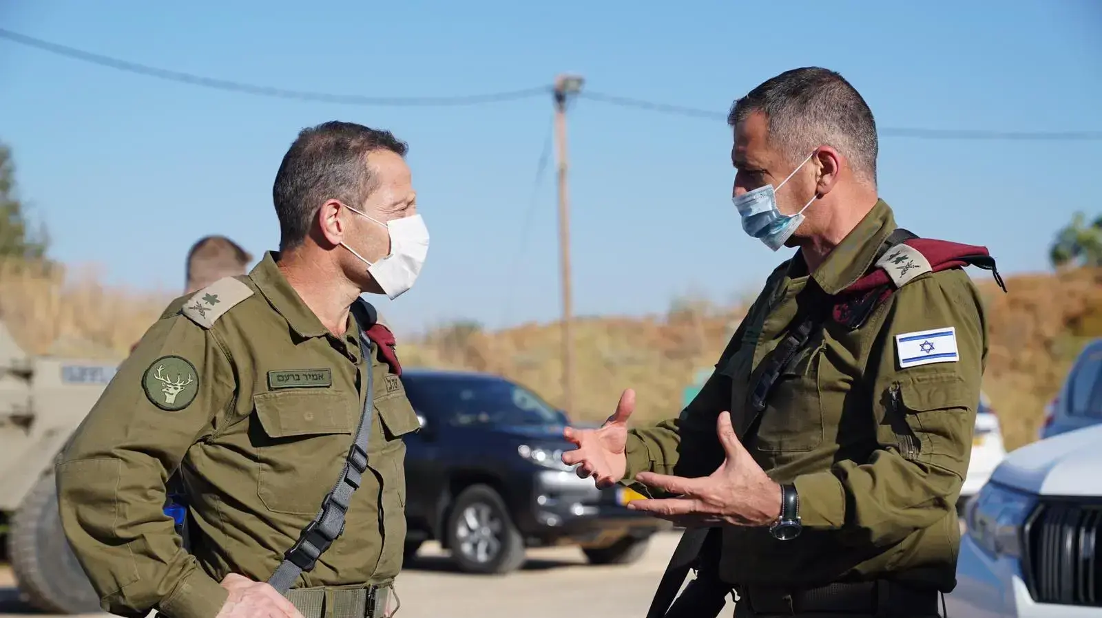 הרמטכ"ל אביב כוכבי בסיור והערכת מצב בפיקוד הצפון יחד עם מפקד הפיקוד אמיר ברעם. 25 ביולי 2020 הרמטכ"ל אביב כוכבי בסיור והערכת מצב בפיקוד הצפון יחד עם מפקד הפיקוד אמיר ברעם. 25 ביולי 2020