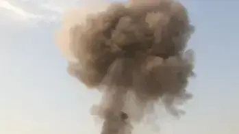 פיצוץ בבסיס "סקר" בבגדאד המשמש את מפקדת כוחות הגיוס העממי 26 ביולי 2020