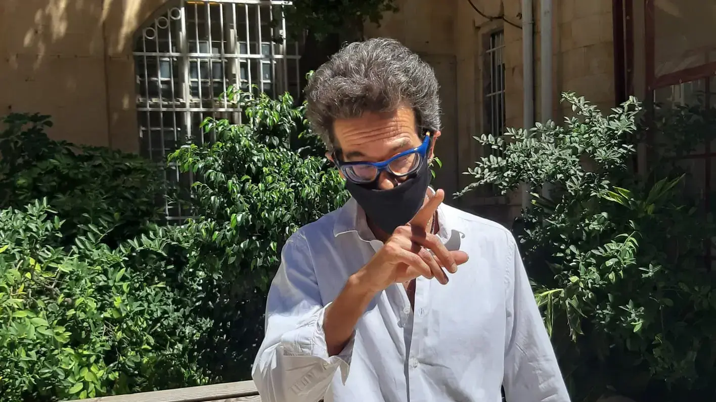 ראשי תנועת crime minister בדיון בבקשה למתן צו למניעת הטרדה מאיימת, בימ"ש השלום ירושלים, 2 באוגוסט 2020 ראשי תנועת crime minister בדיון בבקשה למתן צו למניעת הטרדה מאיימת, בימ"ש השלום ירושלים, 2 באוגוסט 2020
