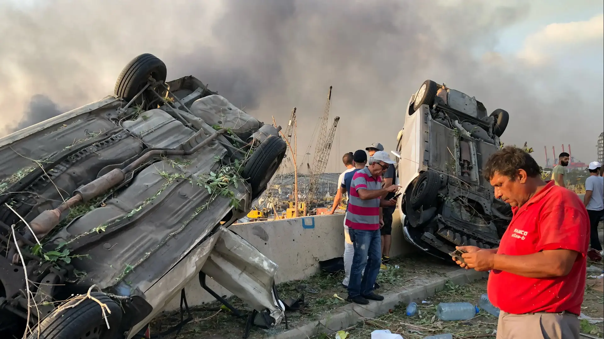 פצוע בעקבות הפיצוץ העז שפקד את נמל ביירות, לבנון 4 באוגוסט 2020 פצוע בעקבות הפיצוץ העז שפקד את נמל ביירות, לבנון 4 באוגוסט 2020