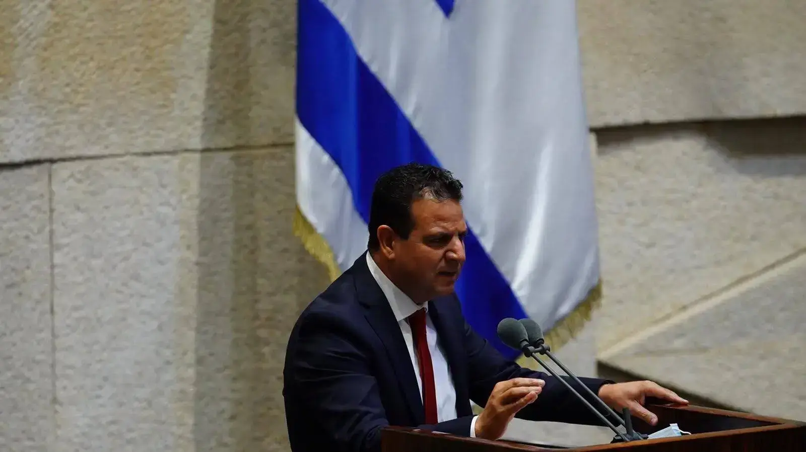 איימן עודה בדיון במליאת הכנסת, 5 באוגוסט 2020 איימן עודה בדיון במליאת הכנסת, 5 באוגוסט 2020