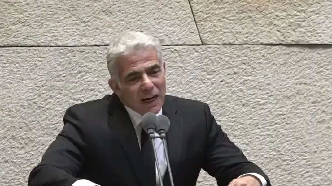 יאיר לפיד בדיון במליאת הכנסת, 5 באוגוסט 2020 יאיר לפיד בדיון במליאת הכנסת, 5 באוגוסט 2020