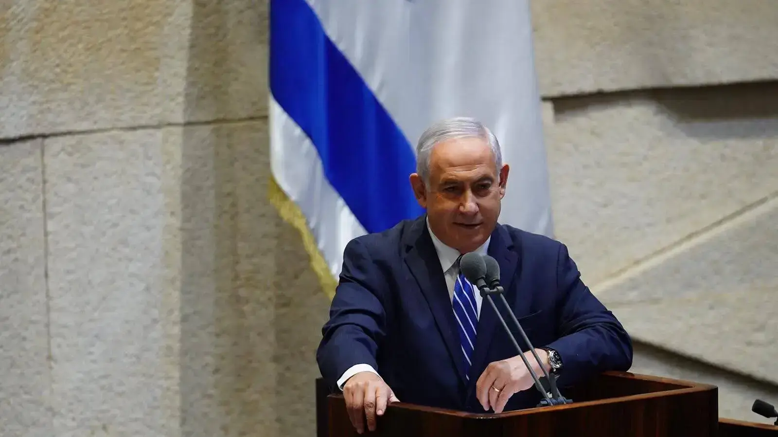ראש הממשלה בנימין נתניהו בדיון במליאת הכנסת, 5 באוגוסט 2020 ראש הממשלה בנימין נתניהו בדיון במליאת הכנסת, 5 באוגוסט 2020