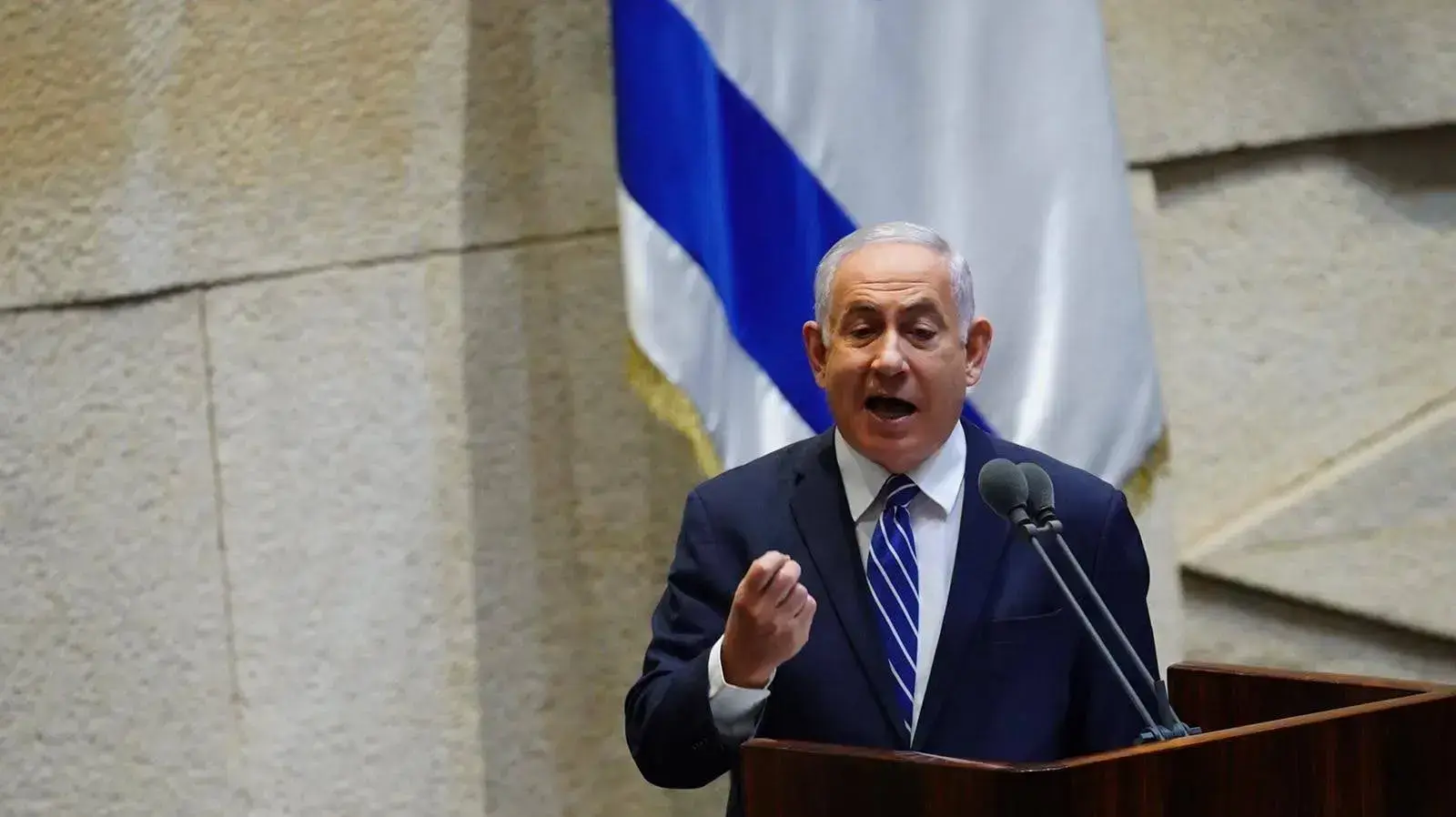 ראש הממשלה בנימין נתניהו בדיון במליאת הכנסת, 5 באוגוסט 2020 ראש הממשלה בנימין נתניהו בדיון במליאת הכנסת, 5 באוגוסט 2020