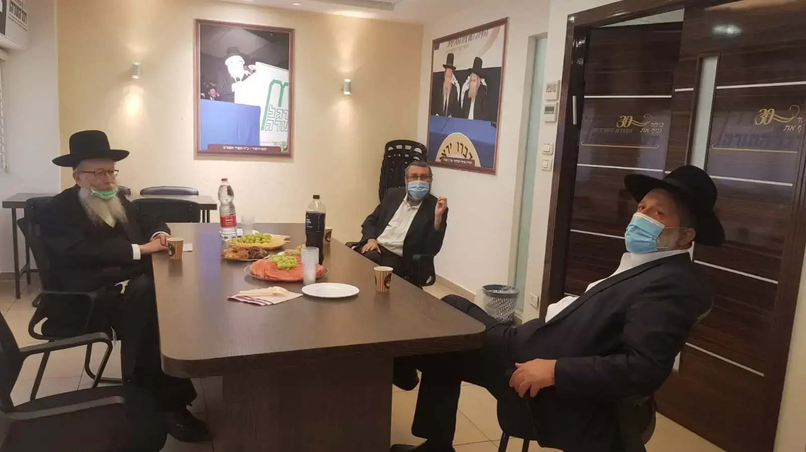 פגישת ראשי המפלגות החרדיות לתיאום עמדות בנושא התקציב, 06 באוגוסט 2020. פגישת ראשי המפלגות החרדיות לתיאום עמדות בנושא התקציב, 06 באוגוסט 2020.