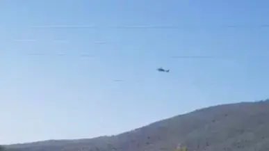 מסוקי חג בשמי הגליל העליון לאחר האזעקות שנשמעו באזור מסוקי חג בשמי הגליל העליון לאחר האזעקות שנשמעו באזור