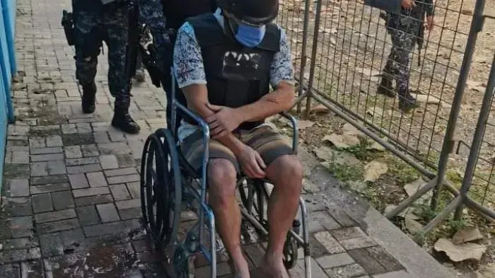 אורן שיינמן, אסיר ישראלי באקוודור, לאחר שנפצע בתקיפה בתאו, בה נהרג שותפו שי דהן. 09 באוגוסט 2020 אורן שיינמן, אסיר ישראלי באקוודור, לאחר שנפצע בתקיפה בתאו, בה נהרג שותפו שי דהן. 09 באוגוסט 2020