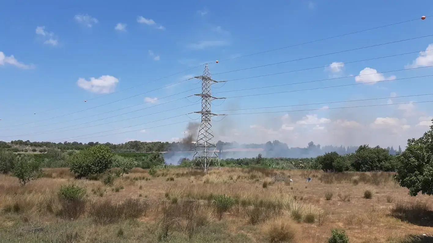 שריפות בעקבות שיגור בלוני תבערה לעוטף עזה 10 באוגוסט 2020 שריפות בעקבות שיגור בלוני תבערה לעוטף עזה 10 באוגוסט 2020