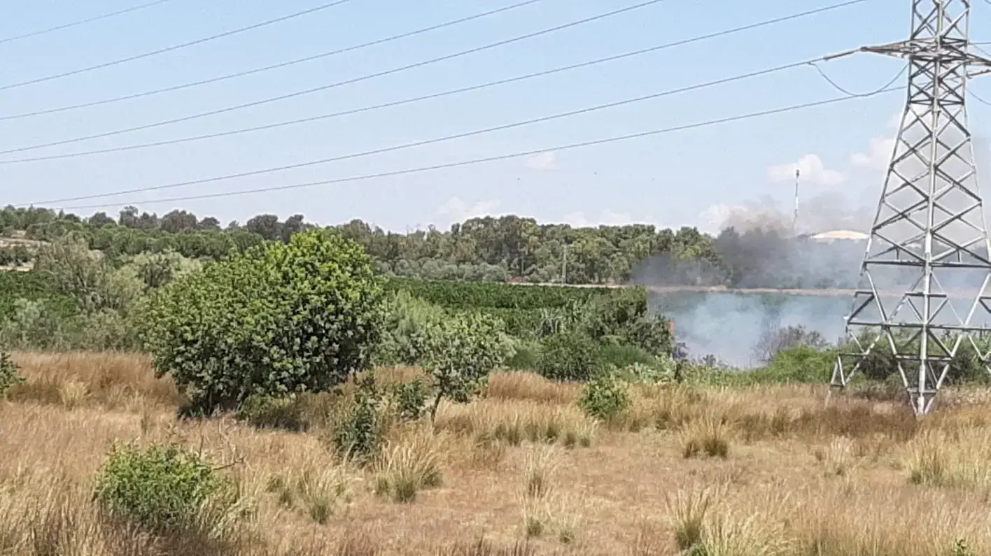שריפות בעקבות שיגור בלוני תבערה לעוטף עזה 10 באוגוסט 2020 שריפות בעקבות שיגור בלוני תבערה לעוטף עזה 10 באוגוסט 2020
