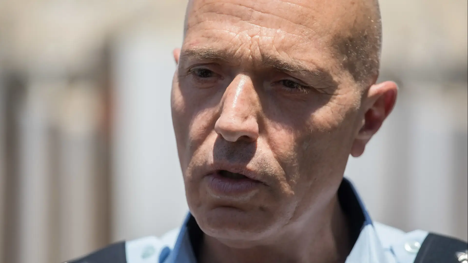 מפקד מחוז ירושלים במשטרה, ניצב דורון ידיד, בעיר העתיקה. 11 באוגוסט, 2019 מפקד מחוז ירושלים במשטרה, ניצב דורון ידיד, בעיר העתיקה. 11 באוגוסט, 2019
