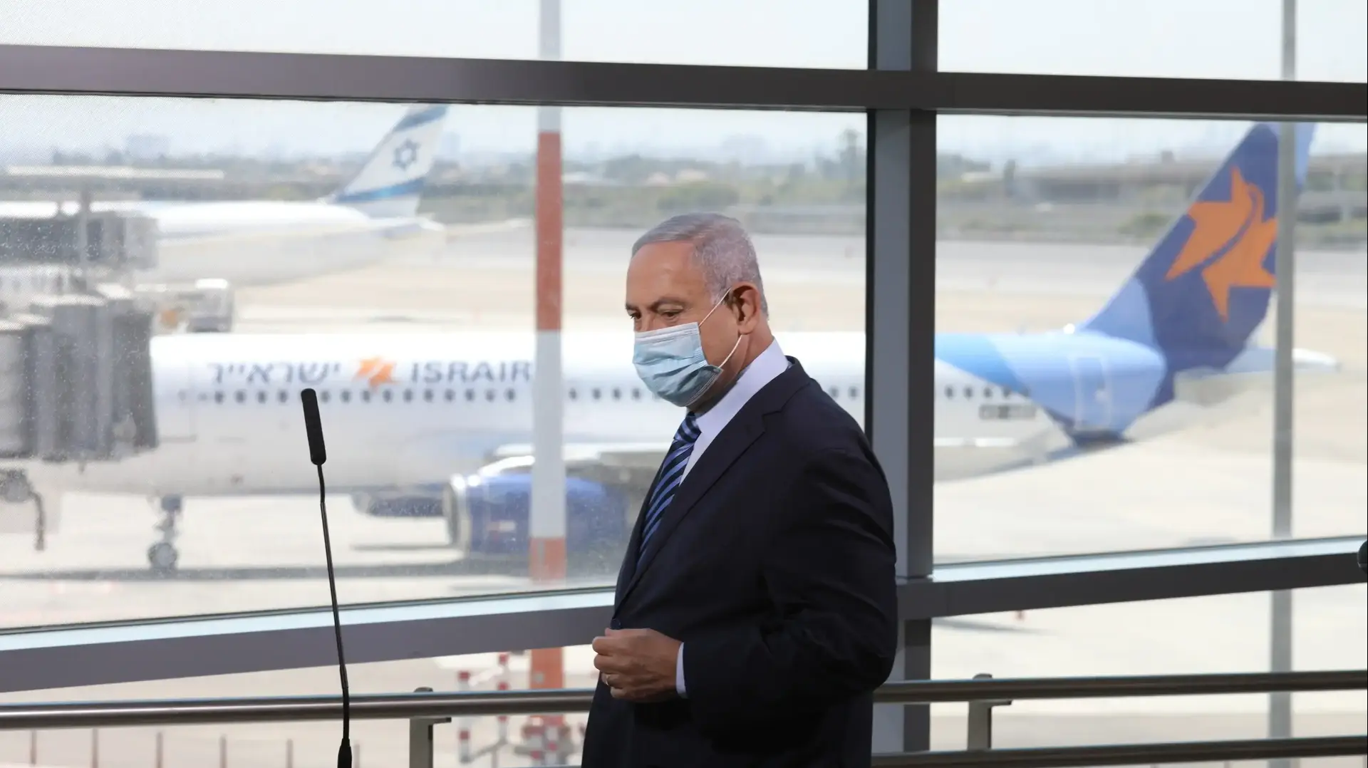 ראש הממשלה נתניהו ביקר בנתב"ג, 17 באוגוסט 2020 ראש הממשלה נתניהו ביקר בנתב"ג, 17 באוגוסט 2020