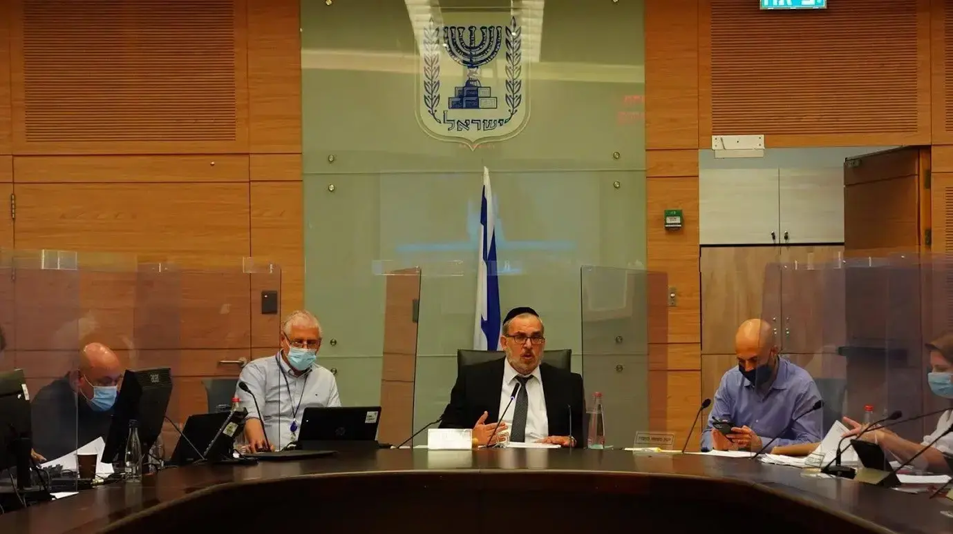 כינוס ועדת החוקה בנושא תקנות קבינט הקורונה 17 באוגוסט 2020 
