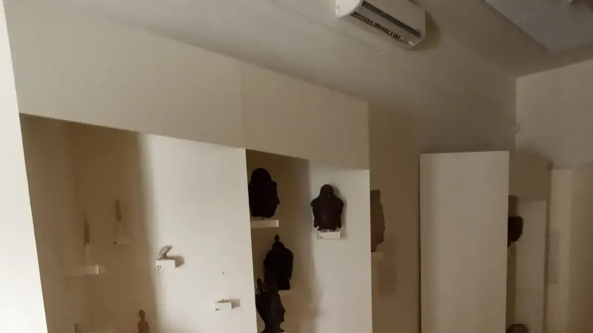 חדר תצוגת הקבע של אוסף מוזיאון וילפריד ישראל בקיבוץ הזורע לאחר שנפרץ 19 באוגוסט 2020 חדר תצוגת הקבע של אוסף מוזיאון וילפריד ישראל בקיבוץ הזורע לאחר שנפרץ 19 באוגוסט 2020