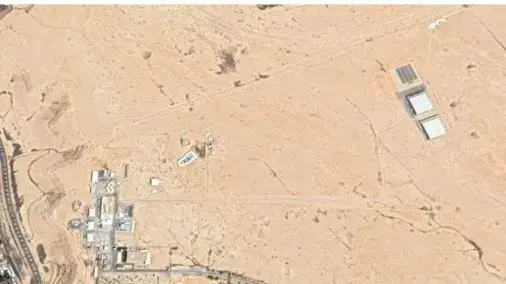 מפעל לייצור חומרי גלם להעשרת אורניום במדבר הסעודי סמוך לבירה ריאד מפעל לייצור חומרי גלם להעשרת אורניום במדבר הסעודי סמוך לבירה ריאד