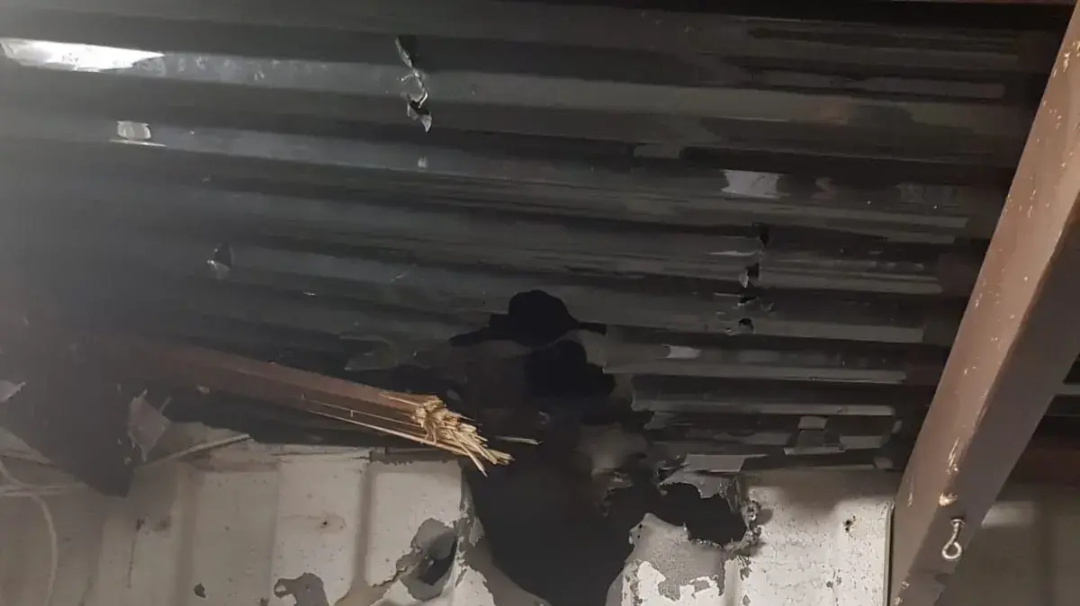 פגיעה בבית בשדרות במטח הרקטות מרצועת עזה לישראל. 20 באוגוסט 2020 פגיעה בבית בשדרות במטח הרקטות מרצועת עזה לישראל. 20 באוגוסט 2020