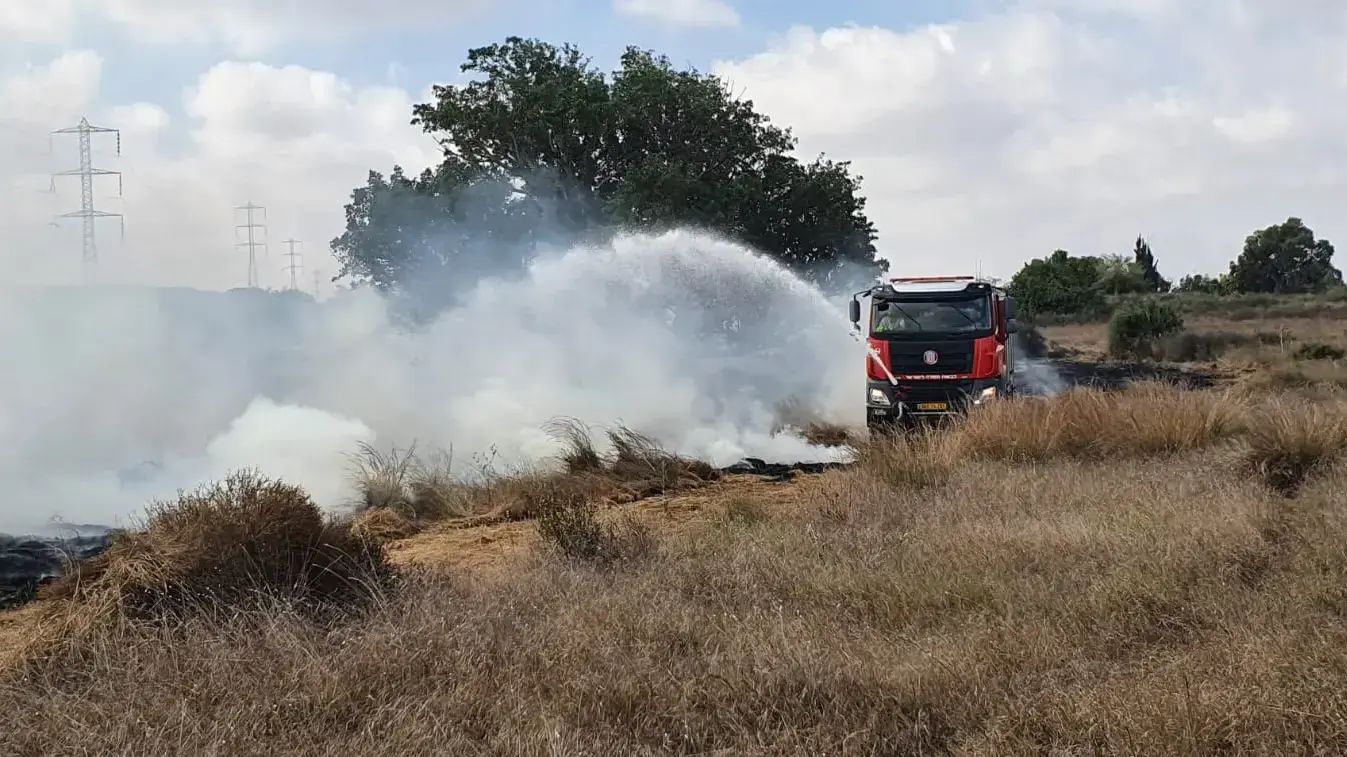 שריפה בעוטף עזה שנגרמה מהפרחת בלוני תבערה, 21 באוגוסט 2020 שריפה בעוטף עזה שנגרמה מהפרחת בלוני תבערה, 21 באוגוסט 2020