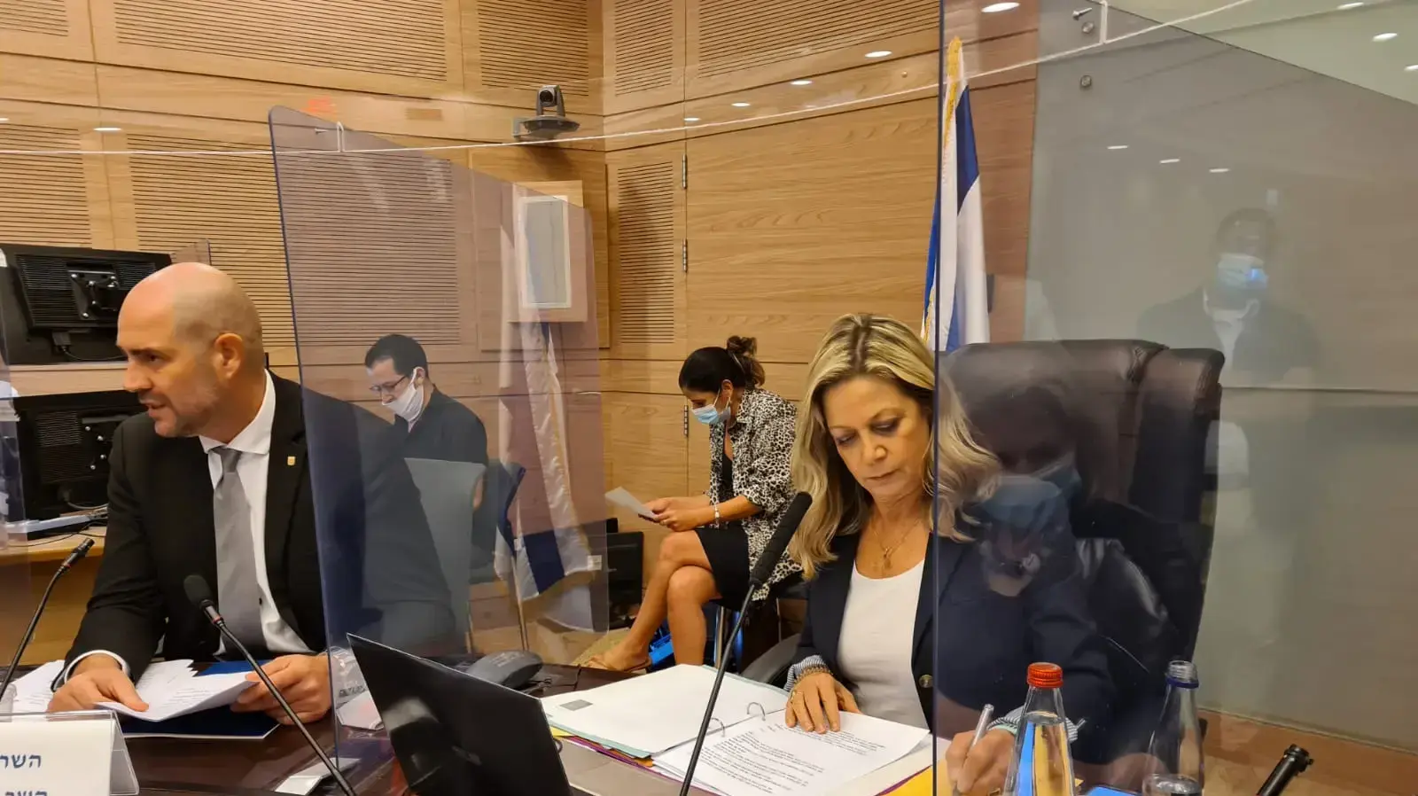 דיון בנהלי עבודת משטרת ישראל במהלך הפגנות בהשתתפות השר לבטחון פנים, אמיר אוחנה בועדת הפנים והגנת הסביבה, 24 באוגוסט 2020
