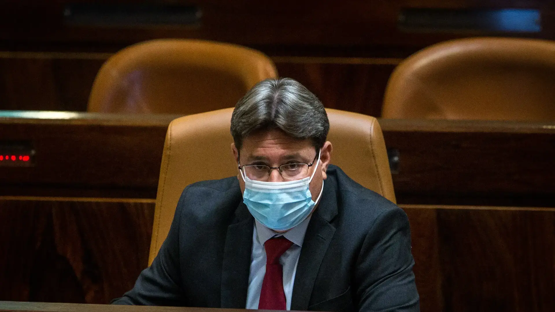  השר לשיתוף פעולה אזורי, ח"כ אופיר אקוניס כינוס מליאת הכנסת 24 באוגוסט 2020