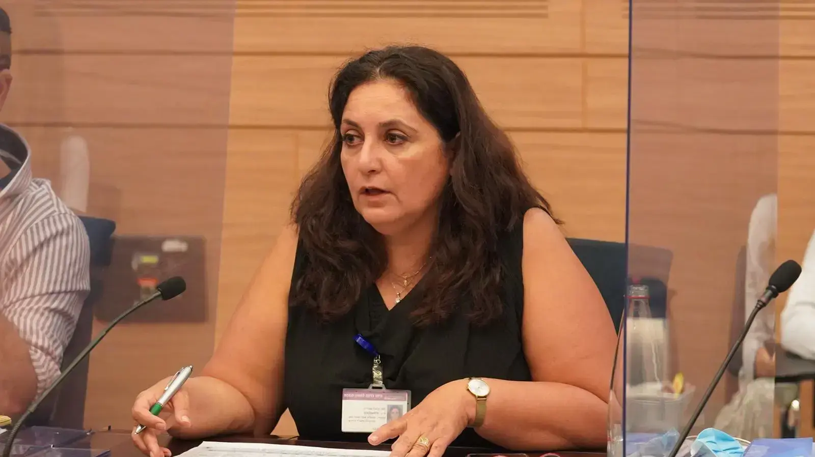נציגת משרד החינוך, סימה עובדיה פורצנל במהלך כינוס ועדת החינוך בנושא תשלומי הורים לשנה"ל תשפ"א כנסת, ירושלים 25 באוגוסט 2020 נציגת משרד החינוך, סימה עובדיה פורצנל במהלך כינוס ועדת החינוך בנושא תשלומי הורים לשנה"ל תשפ"א כנסת, ירושלים 25 באוגוסט 2020
