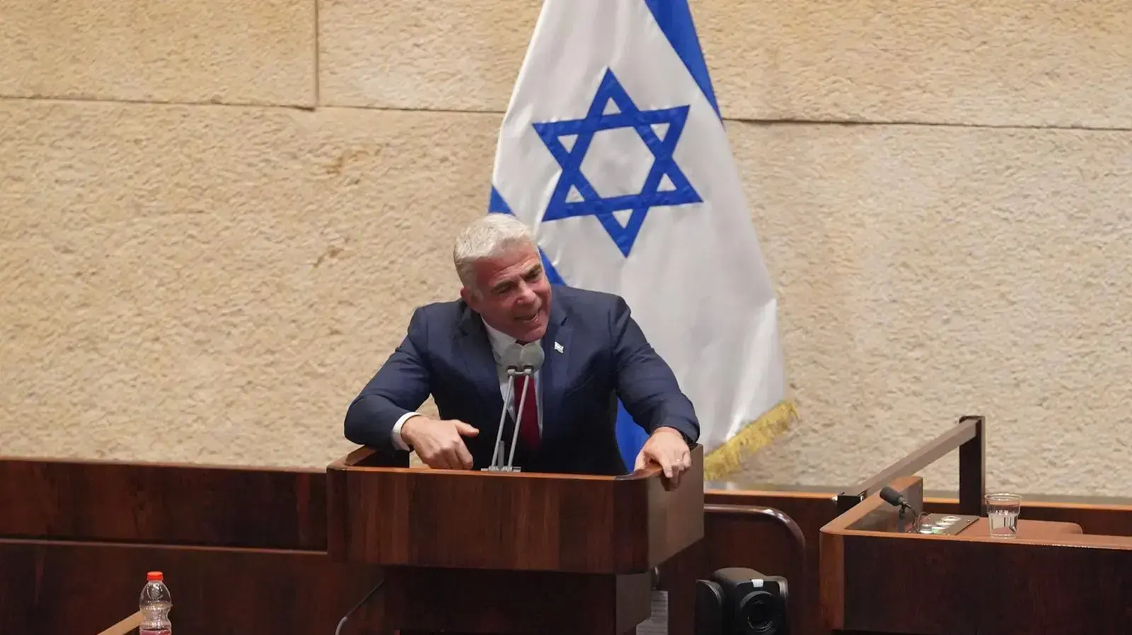 יו"ר יש עתיד, ח"כ יאיר לפיד במהלך מליאת הכנסת 26 באוגוסט 2020 יו"ר יש עתיד, ח"כ יאיר לפיד במהלך מליאת הכנסת 26 באוגוסט 2020