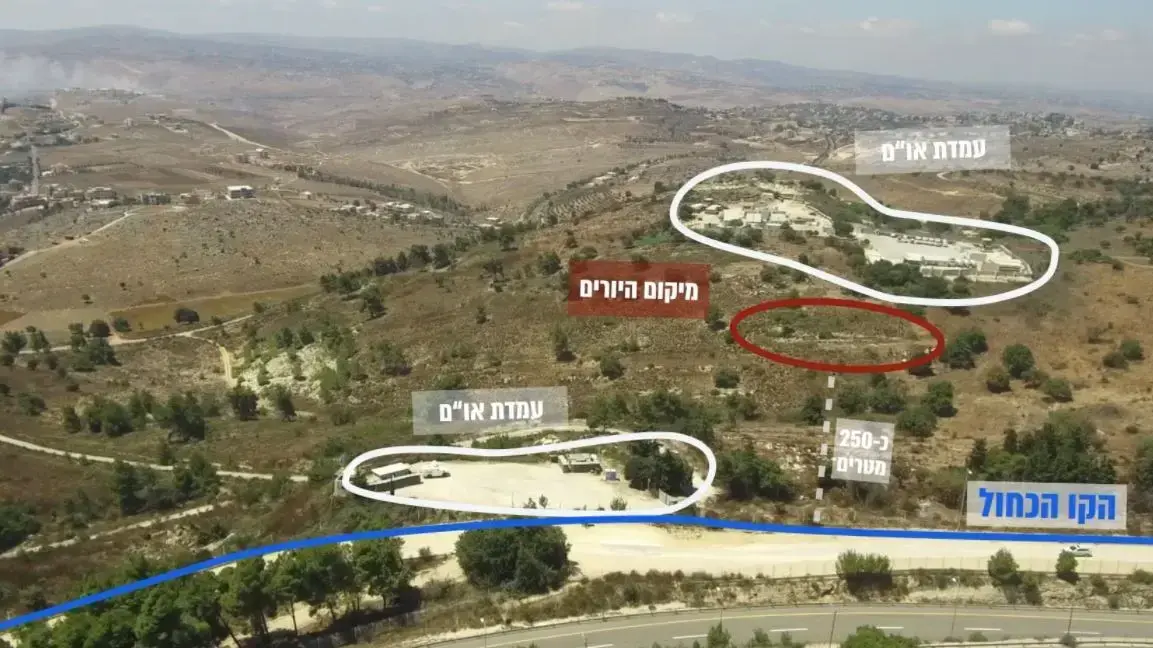 תיעוד זירת אירוע הירי מגבול לבנון, 24 באוגוסט 2020