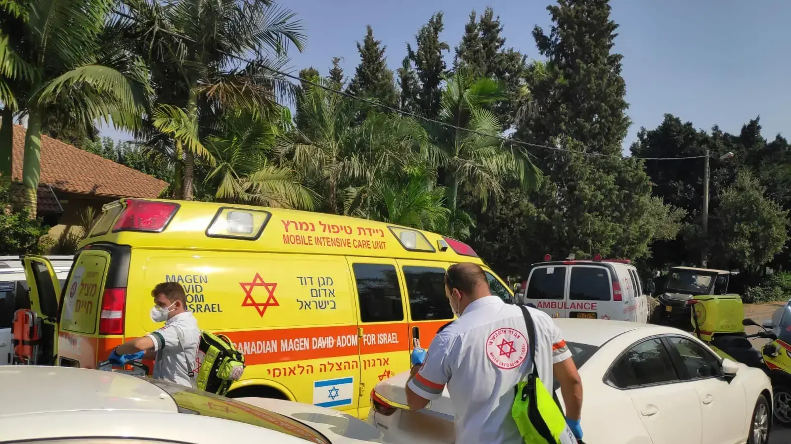 זירת טביעת הפעוט בבריכה פרטית בפרדס חנה- כרכור 30 באוגוסט 2020 זירת טביעת הפעוט בבריכה פרטית בפרדס חנה- כרכור 30 באוגוסט 2020