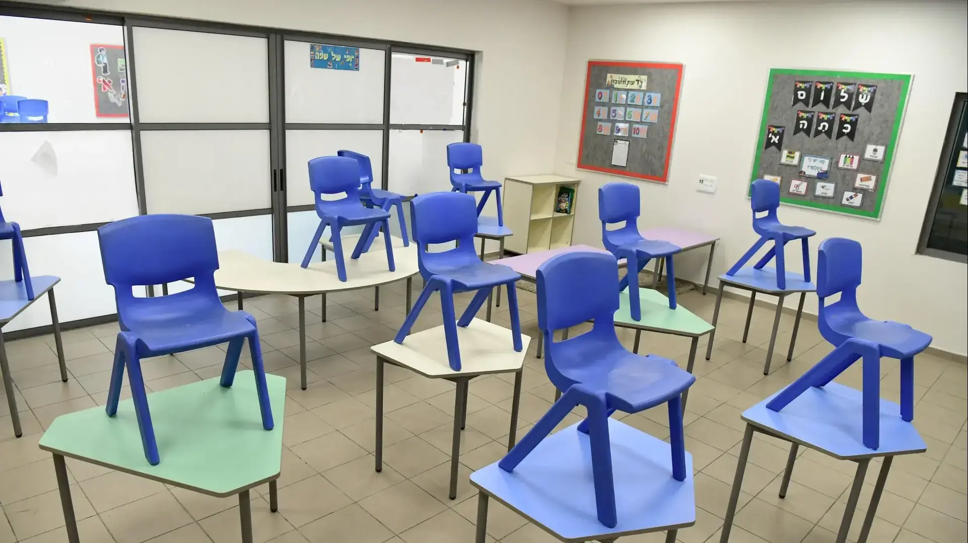 לקראת פתיחת שנת הלימודים בבית הספר פסגות על שם חיים גורי, ראש העין, 31 באוגוסט 2020
