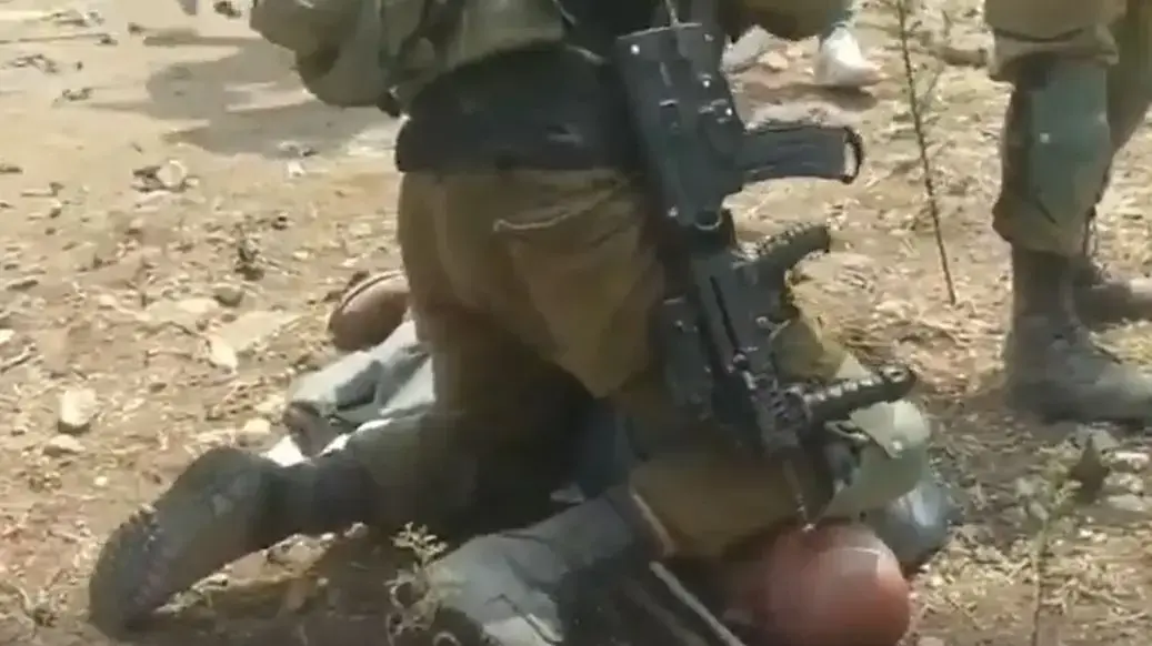 מעצר אלים של פלסטיני בידי חיילי צה"ל ליד טול כרם שבמערב השומרון. 01 בספטמבר 2020