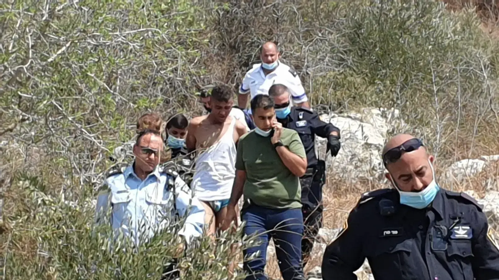 זירת ניסיון פיגוע בצומת אריאל, 6 בספטמבר 2020 זירת ניסיון פיגוע בצומת אריאל, 6 בספטמבר 2020