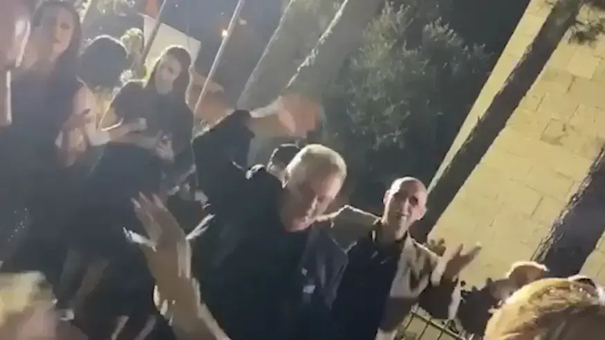 ראש עיריית נצרת עלי סאלם בחתונה