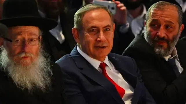 דרעי וליצמן עם נתניהו דרעי וליצמן עם נתניהו