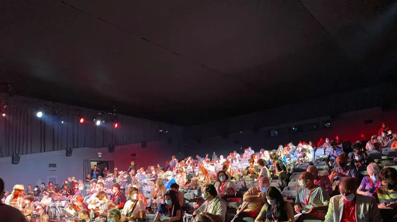 אולם מלא בפסטיבל ונציה אולם מלא בפסטיבל ונציה