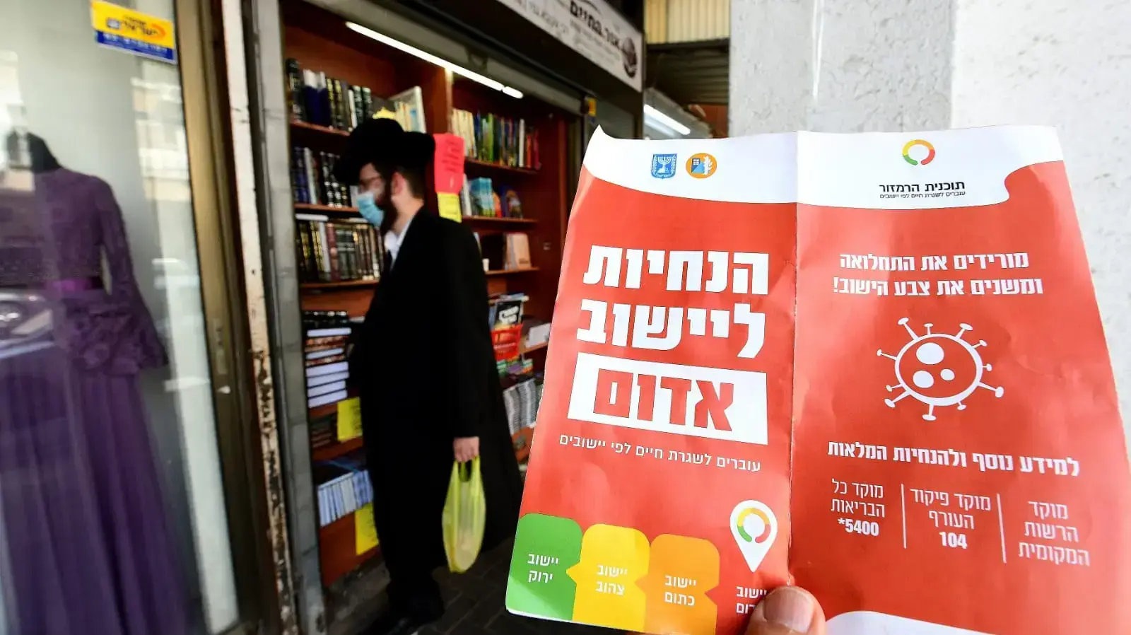 בני ברק נערכת לקראת עוצר לילי, 8 בספטמבר 2020 בני ברק נערכת לקראת עוצר לילי, 8 בספטמבר 2020