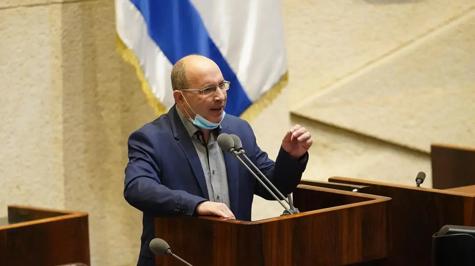 שר המשפטים, אבי ניסנקורן במהלך נאומו במליאת הכנסת 9 בספטמבר 2020 שר המשפטים, אבי ניסנקורן במהלך נאומו במליאת הכנסת 9 בספטמבר 2020